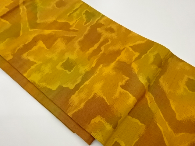 JAPANESE NAGOYA OBI / TSUMUGI / WOVEN ABSTRACT